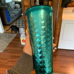 Starbucks blue tumbler